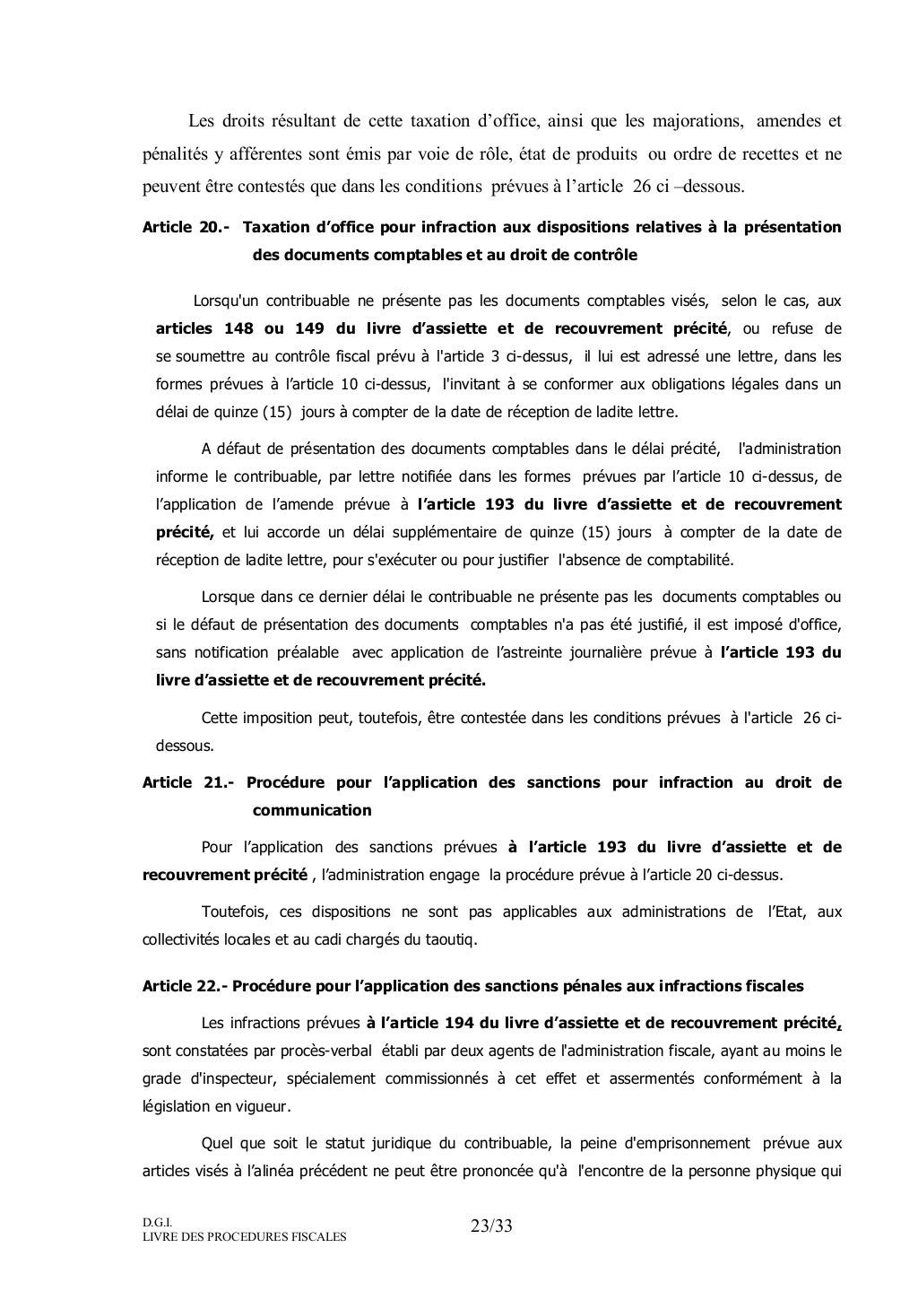 Article L47a Du Livre Des Procédures Fiscales
