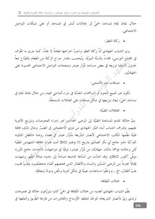  ‫إثنوغرافية‬ ‫حالة‬ ‫دراسة‬ :‫هيشر‬ ‫دوار‬ ‫في‬ ‫الجهادي‬ ‫الشباب‬
236



112012
2012

‫ﺔ‬‫ﻴ‬‫ﺠ‬‫ﻴ‬‫ﺗ‬‫ﺍ‬‫ﺮ‬‫ﺘ‬‫ﺳ‬
‫ﻻ‬‫ﺍ‬‫ﺕ‬
‫ﺎ‬‫ﺳ‬
‫ﺍ‬‫ﺭ‬‫ﺪ‬‫ﻠ‬‫ﻟ‬‫ﻲ‬
‫ﺴ‬
‫ﻧ‬‫ﻮ‬‫ﺘ‬‫ﻟ‬‫ﺍ‬‫ﺪ‬‫ﻬ‬‫ﻌ‬‫ﻤ‬‫ﻟ‬‫ﺍ‬
 