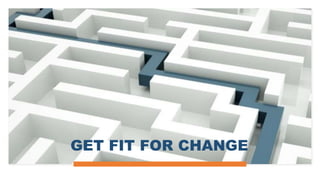 GET FIT FOR CHANGE
 