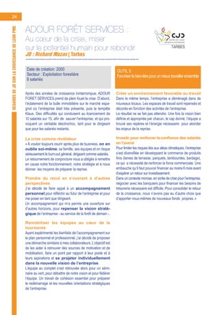 10 outils pour la croissance - CJD Aquitaine