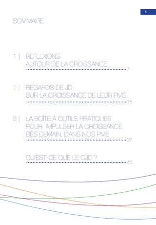 10 outils pour la croissance - CJD Aquitaine