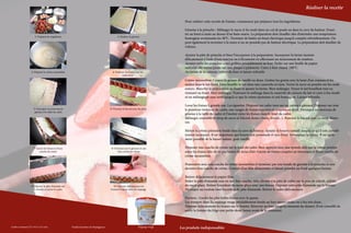 Réaliser la recette

                                                                                                                                     Pour réaliser cette recette de fraisier, commencer par préparer tous les ingrédients.

                                                                                                                                     Génoise à la pistache : Mélanger le sucre et les œufs dans un cul de poule ou dans la cuve du batteur. Fouet-
                                                                                                                                     ter au fouet à main au dessus d’un bain-marie. La préparation doit chauffer afin d’atteindre une température
                     1/ Préparer les ingédients                                              2/ Réaliser la génoise
                                                                                                                                     homogène avoisinante les 40°C. Terminer de battre au fouet électrique jusqu’à complet refroidissement. On
                                                                                                                                     peut également la terminer à la main si on ne possède pas de batteur électrique. La préparation doit doubler de
                                                                                                                                     volume.

                                                                                                                                     Ajouter la pâte de pistache et bien l’incorporer à la préparation. Incorporer la farine tamisée
                                                                                                                                     délicatement à l’aide d’une maryse ou à l’écumoire en effectuant un mouvement de rotation.
                                                                                                                                     Ajouter enfin les pistaches crues grillées préalablement au four. Etaler sur une feuille de papier
                                                                                                                                     sulfurisé elle même posée sur une plaque à pâtisserie. Cuire à four chaud, 180°C.
                  3/ Préparer la crème mousseline                                        4/ Disposer les fraises sur un              Au terme de la cuisson, retirer du four et laisser refroidir.
                                                                                                  cadre inox

                                                                                                                                     Crème mousseline: Couper la gousse de vanille en deux. Gratter les grains avec la lame d’un couteau et les
                                                                                                                                     mettre dans le lait froid. Faire bouillir le lait dans une casserole en inox. Verser le sucre en poudre sur les œufs
                                                                                                                                     entiers. Blanchir la préparation au fouet et ajouter la farine. Bien mélanger. Verser le lait bouillant tout en
                                                                                                                                     remuant au fouet. Bien mélanger. Tranvaser le mélange dans la casserole de cuisson du lait et cuire à feu modé-
                                                                                                                                     ré en mélangeant sans arrêt jusqu’à ce que la crème épaississe et soit homogène. Laisser refroidir.
                                                                                                                                     	
                                                                                                                                     Laver les fraises à grande eau. Les égoutter. Disposer un cadre inox sur un carton à gâteaux. Disposer sur tout
                    5/ Découper un morceau de                                          6/ Puncher le biscuit avec du sirop           le pourtour intérieur du cadre, une rangée de fraises équetées et coupées en deux. Découper un morceau de
                     génoise à la taille du cadre
                                                                                                                                     génoise à la taille du cadre et l’insérer entre les fraises dans le fond du cadre.	
                                                                                                                                     Mélanger ensemble le sirop de sucre et l’alcool choisi (rhum, kirsch...). Puncher le biscuit avec ce sirop. Réser-
                                                                                                                                     ver.

                                                                                                                                     Mettre la crème pâtissière froide dans la cuve du batteur. Ajouter le beurre ramolli jusqu’à ce qu’il soit complè-
                                                                                                                                     tement incorporé. Il est important que beurre soit pommade et non froid. Arômatiser la crème. Il est égale-
                                                                                                                                     ment possible de la laisser nature, goût vanillé.

                    7/ Garnir de fraises et d’une                                       8/ Terminer par la génoise et une            Disposer une couche de crème sur le fond du cadre. Bien appuyer avec une spatule afin que la crème pénètre
                         couche de crème                                                      fine couche de crème                   entre les fraises afin de ne pas laisser de trous d’air. Garnir de fraises coupées en morceaux et d’une couche de
                                                                                                                                     crème mousseline.

                                                                                                                                     Poursuivre avec une couche de crème mousseline et terminer par une bande de génoise à la pistache et une
                                                                                                                                     dernière fine couche de crème. Couvrir d’un film alimentaire et laisser prendre au froid quelques heures.
                                                                                                                                     	
                                                                                                                                     Retirer délicatement le papier film.
                                                                                                                                     Etaler la pâte d’amande rose en une fine couche. Afin d’éviter à la pâte de coller sur le plan de travail, utiliser
                  9/ Déposer la pâte d’amande sur                                         10/ Déposer délicatement les               du sucre glace. Retirer l’excédent du sucre glace avec une brosse. Déposer cette pâte d’amande sur le fraisier.
                     le fraisier et retirer le cadre                                   fraises trempées dans du nappage              Découper au rouleau tout l’excédent de pâte d’amande. Retirer le cadre délicatement.

                                                                                                                                     Finition : Garder les plus belles fraises avec la queue.
                                                                                                                                     Les tremper dans du nappage rouge préalablement fondu au four micro-ondes ou à feu très doux.
                                                                                                                                     Déposer délicatement les fraises sur le fraisier. Réserver au frais jusqu’au moment du dessert. Il est conseillé de
                                                                                                                                     sortir le fraisier du frigo une petite demi-heure avant de le consomer.



Cadre à mousse (57 x 9,5 x 4,5 cm)                     Vanille bourbon de Madagascar                              Nappage rouge   Les produits indispensables                                                                    La qualité professionnelle pour tous !
 