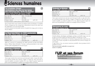RUBRIQUE
           06    Sciences humaines
            Les prophètes d’Israël :                                                                          Symboles et Alchimie
            contestataires des abus de leur temps.                                                            Thérèse LEGRAS, conférencière du patrimoine
            Des précurseurs des “droits de l’homme”                                                           Jour : jeudi, 18 h 15            Début : 25 février 2010
            Pasteure Angelika KRAUSE, Abbé Edouard COTHENET,                                                  Durée totale : 2 h               Code : 064
            professeur honoraire de l’Institut Catholique de Paris                                            Durée du cours : 2 h             Lieu : UP1
            Jour : jeudi, 18 h                           Début : 19 novembre 2009                             Fréquence : 1 fois               Coût : tarif A : 15                  tarif B : 13
            Durée totale : 9 h                           Code : 061
                                                                                                             Tout est signe et porteur de sens mais nous ne percevons que la surface. Le signe aide à dévoi-
            Durée du cours : 1 h 30                      Lieu : Littré
                                                                                                             ler les directions possibles d’une recherche, il suggère, il n’impose pas. Nous vivons dans un
            Fréquence : quinzaine                        Coût : tarif A : 32        tarif B : 28
                                                                                                             monde de symboles, un monde de symboles vit en nous. Depuis la peinture rupestre des
            19/11/09 - 03/12/09 - 17/12/09 - 07/01/10 - 21/01/10 - 04/02/10
                                                                                                             grottes sacrées du paléolithique les symboles ont accompagné l’histoire de l’homme.
           Dans le Proche-Orient ancien existaient de nombreuses formes de divination. Les prophètes
           d’Israël se distinguent par leur courage dans la dénonciation des abus de leur temps et par
           leur indépendance vis-à-vis des pouvoirs établis.                                                  Découverte du yoga
           La lecture commentée de leurs paroles montrera l’actualité d’un message, porté sur la foi au       Annie ROUX, professeur de yoga
           Dieu de l’Alliance.                                                                                Jour : jeudi, 19 h                        Date : 21 janvier 2010
                                                                                                              Durée totale : 2 h                        Code : 065
                                                                                                              Durée du cours : 2 h                      Lieu : UP1
            Le Mont Saint-Michel : le 1300e anniversaire                                                      Fréquence : 1 fois                        Coût : tarif A : 15         tarif B : 13
            Michel MARC, professeur agrégé de l’Université
            Jour : lundi, 18 h               Date : 23 novembre 2009                                         Discipline physique, physiologique, psychologique, psychique et spirituelle, le yoga est une voie
            Durée totale : 2 h               Code : 062                                                      de sagesse très ancienne originaire de l’Inde, bien adaptée à l’Occident du 21e siècle.
            Durée du cours : 2 h             Lieu : UP1                                                      Système logique qui va de l’extérieur vers l’intérieur, le yoga permet d’être en bon terme avec
            Fréquence : 1 fois               Coût : tarif A : 15                    tarif B : 13             soi-même, avec les autres, de posséder un corps qui fonctionne bien, d’avoir de l’énergie et de
                                                                                                             savoir la gérer.
           2009 voit se poursuivre les manifestations du 1300e anniversaire du Mont Saint-Michel,
                                                                                                             Le yoga s’adresse à tous, sans aucune connaissance préalable, chacun pratiquant selon la
           fondé en 708 par Aubert d’Avranches. C’est dans ce cadre que prend place ce cours, reprise
                                                                                                             possibilité du moment.
           enrichie au plan iconographique du cours de l’an passé.
                                                                                                             Venir avec une tenue confortable et un tapis de sol.
                                                                                                             Limité à 12 auditeurs
            Symboles et Alchimie
            Thérèse LEGRAS, conférencière du patrimoine
            Jour : jeudi, 15 h               Début : 25 février 2010
            Durée totale : 2 h               Code : 063
            Durée du cours : 2 h             Lieu : UP1
            Fréquence : 1 fois               Coût : tarif A : 15                    tarif B : 13
           Tout est signe et porteur de sens mais nous ne percevons que la surface. Le signe aide à dévoi-
           ler les directions possibles d’une recherche, il suggère, il n’impose pas. Nous vivons dans un
           monde de symboles, un monde de symboles vit en nous. Depuis la peinture rupestre des
           grottes sacrées du paléolithique les symboles ont accompagné l’histoire de l’homme.
                                                          52                                                                                                53
 
