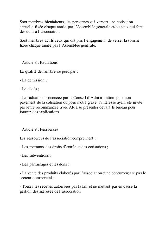 Livret association