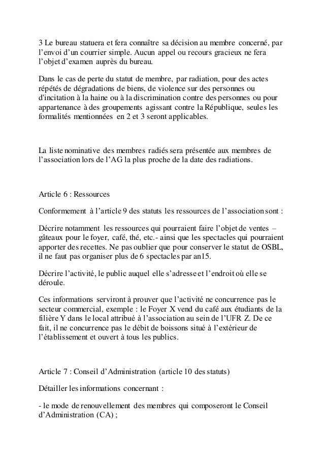 Livret association