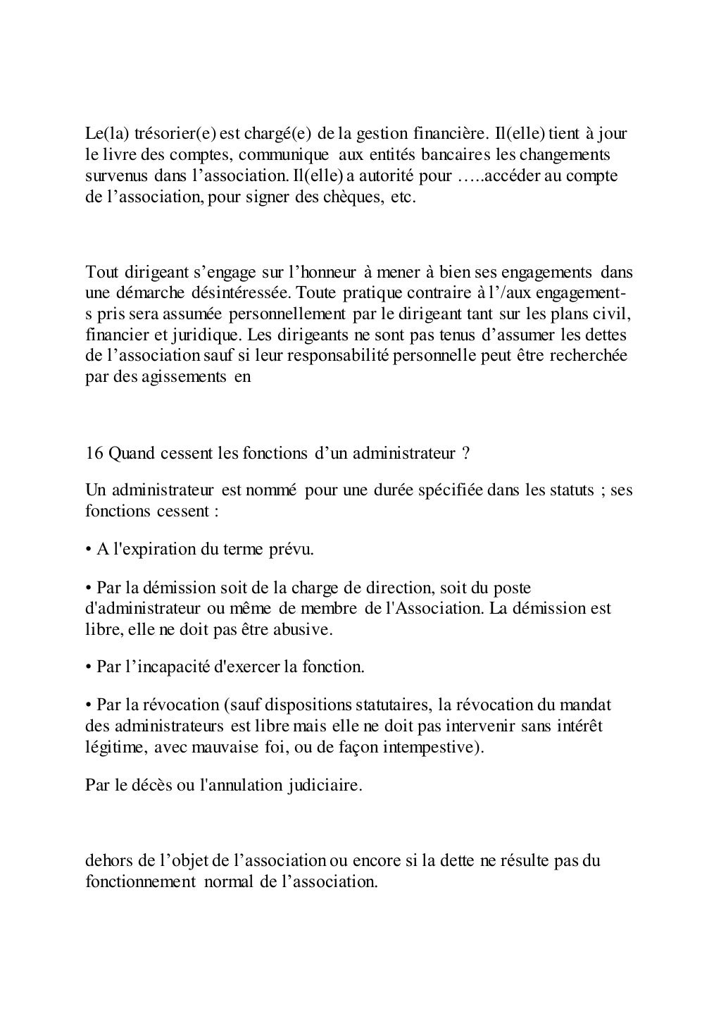 Livret association