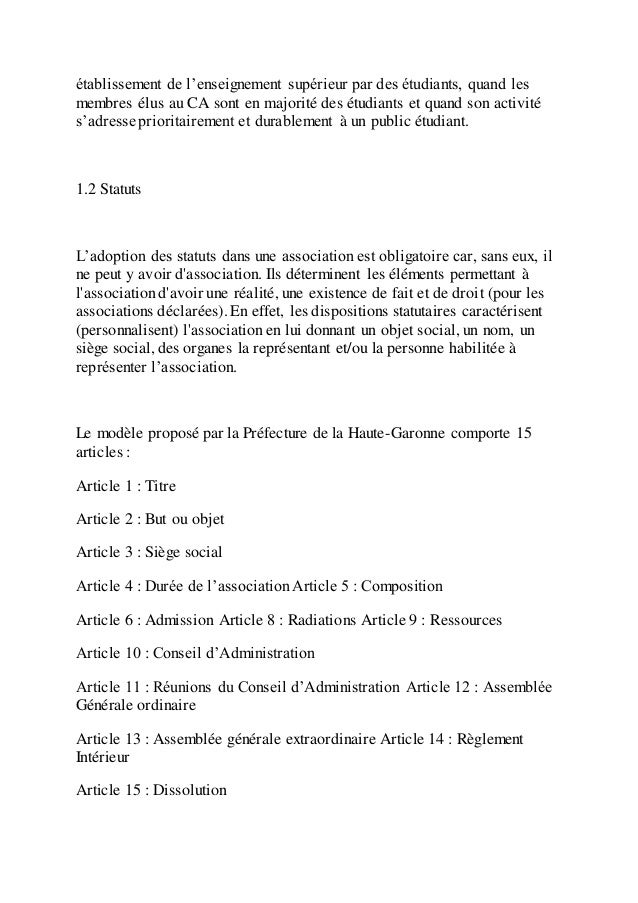 Livret association