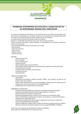 PHARMACIE




            25
 