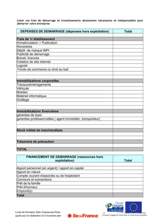 Livret de formation
