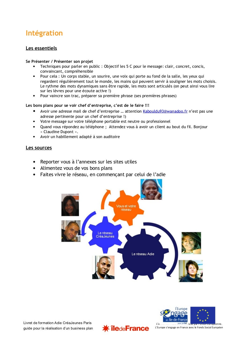 Livret de formation