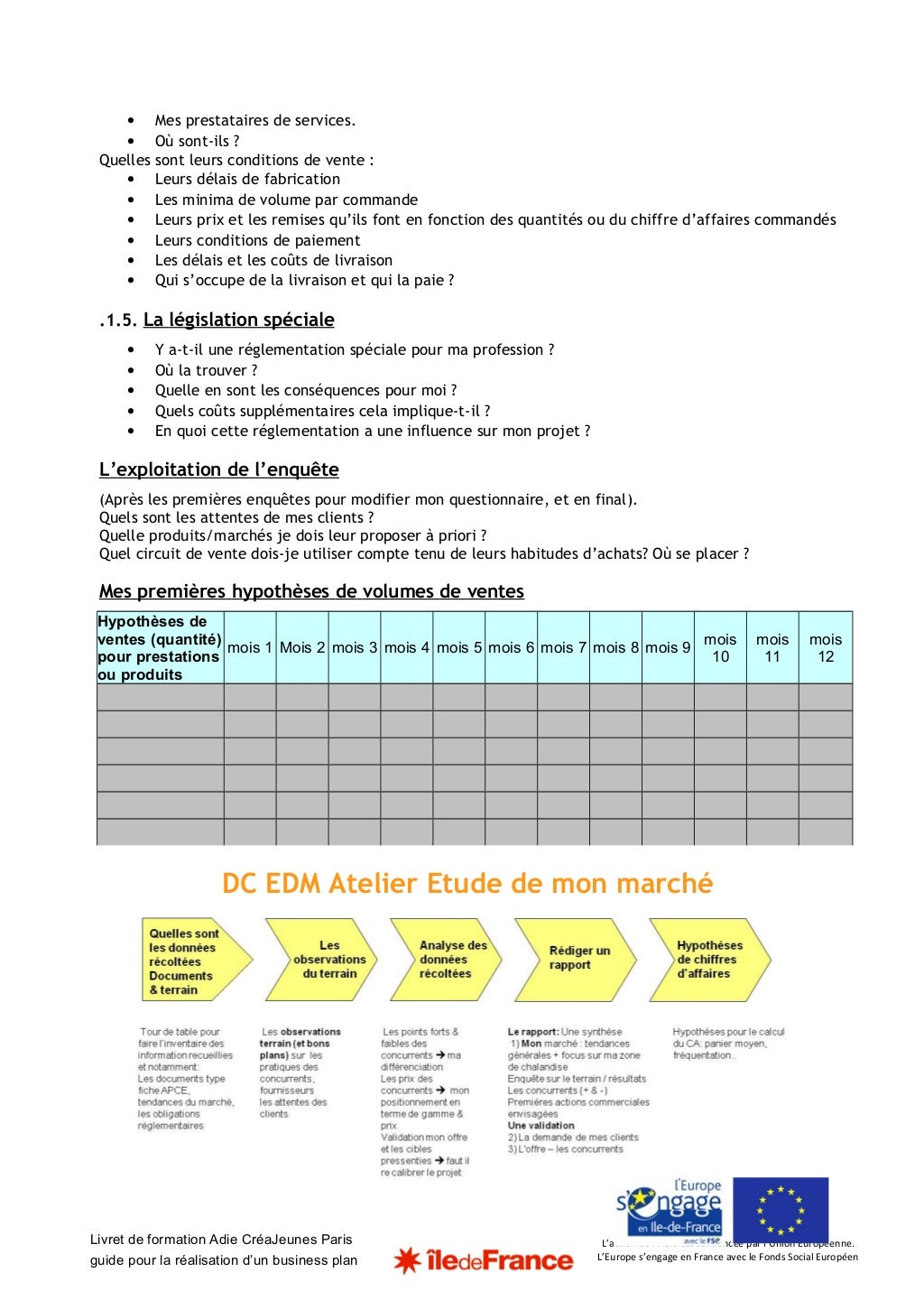 Livret de formation