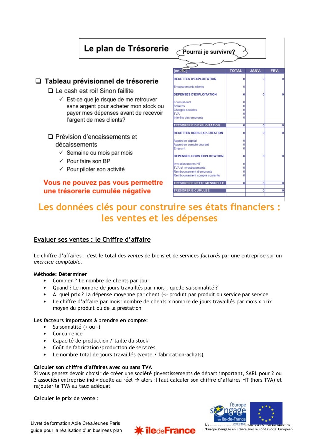 Livret de formation