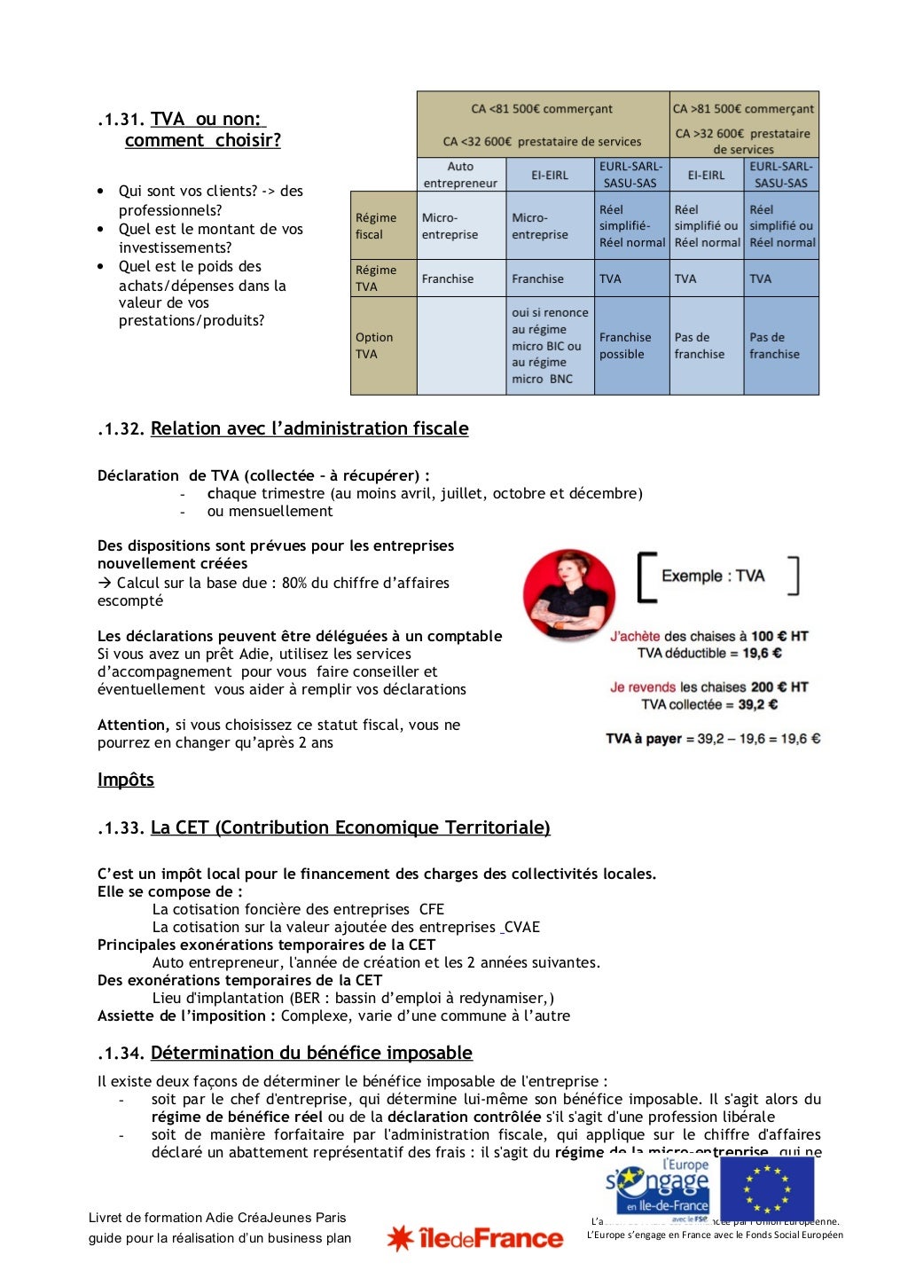 Livret de formation