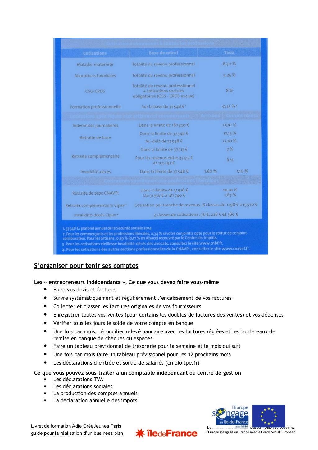 Livret de formation