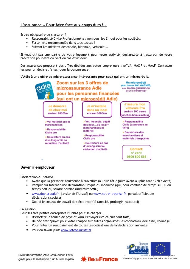 Livret de formation