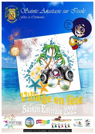 Ne pas jeter sur la voie publique - Imprimé par Imprimerie Nesson
 