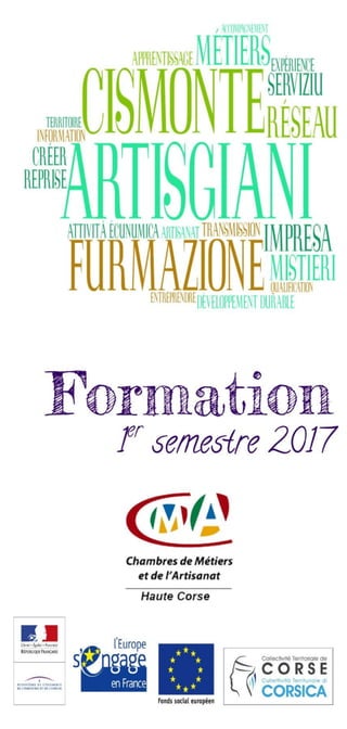 Catalogue des Formations 1er semestre 2017