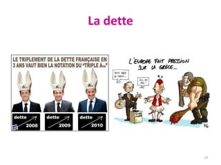 La dette
14
 