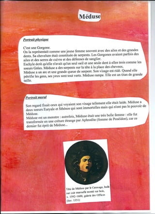 Persée et le regard de pierre