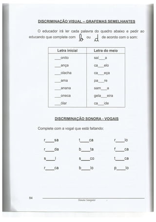 Atividades Corretivas