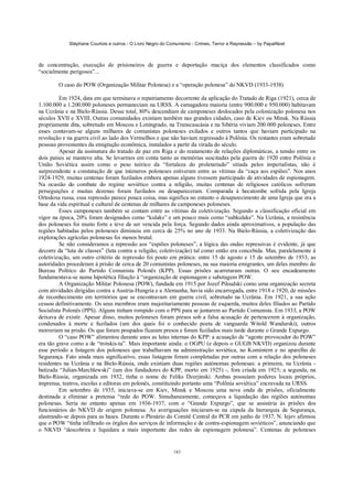 Crimes do Comunismo China e União Soviética