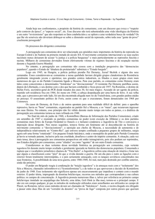 Crimes do Comunismo China e União Soviética