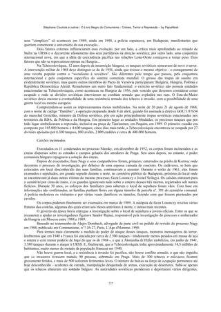 Crimes do Comunismo China e União Soviética