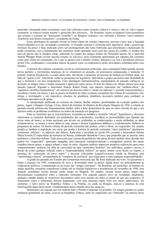 Crimes do Comunismo China e União Soviética