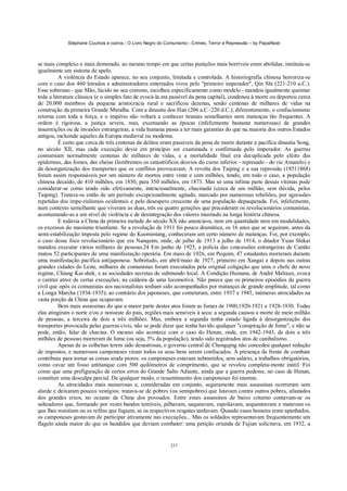 Crimes do Comunismo China e União Soviética