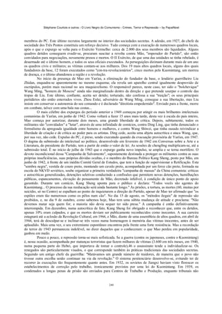 Crimes do Comunismo China e União Soviética