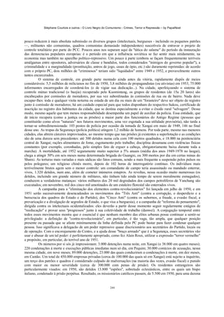 Crimes do Comunismo China e União Soviética