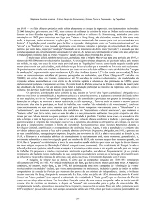 Crimes do Comunismo China e União Soviética