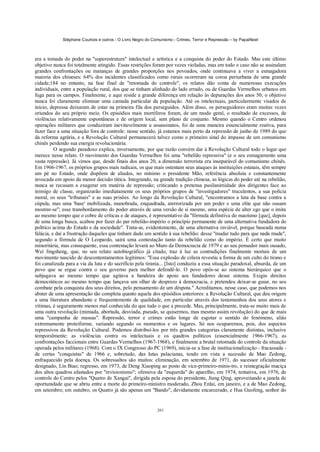 Crimes do Comunismo China e União Soviética