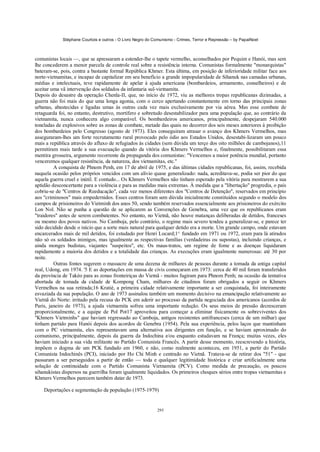 Crimes do Comunismo China e União Soviética