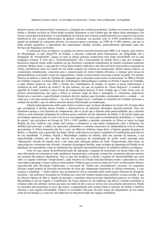 Crimes do Comunismo China e União Soviética