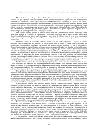 Crimes do Comunismo China e União Soviética