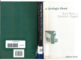 Livro   a ideologia alemã