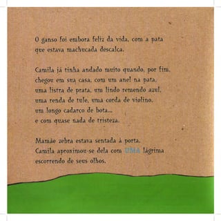Livro - A Zebra Camila