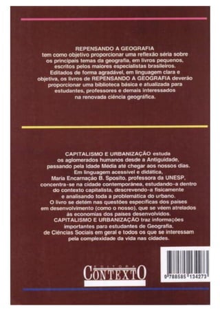 Capitalismo e urbanização