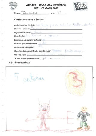 Livro com Estórias - 20 Maio 2008