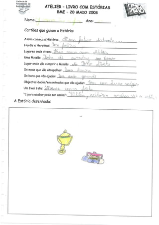 Livro com Estórias - 20 Maio 2008