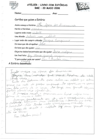 Livro com Estórias - 20 Maio 2008