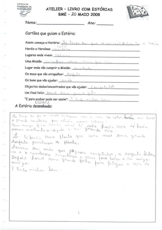 Livro com Estórias - 20 Maio 2008