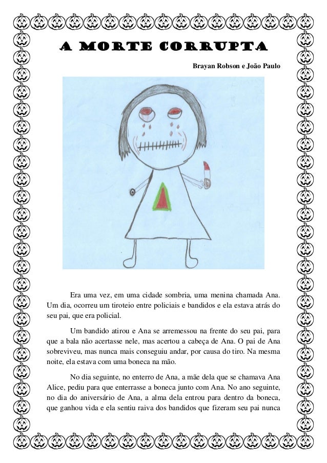 Escola de Educação Básica Campos Verdes Dez Contos de Suspense e Terror