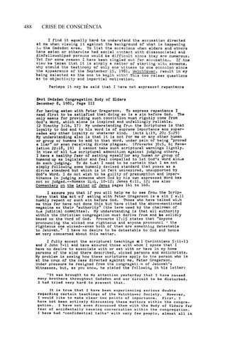 CRISE DE CONSCIÊNCIA488
 