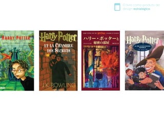 O livro como produto de
design estratégico
 