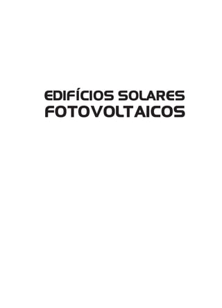 EDIF ´ CIOS SOLARES
I

FOTOVOLTAICOS

 