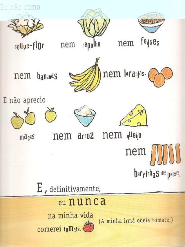 Livro eu nunca na vida comerei tomate
