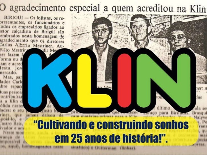 site da klin calçados