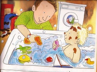 Livro lavar, escovar e esfregar